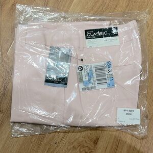 Liz Claiborne Women's Straight Leg Pants - Light Pink